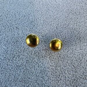 New Stainless Steel Gold Stud Earrings